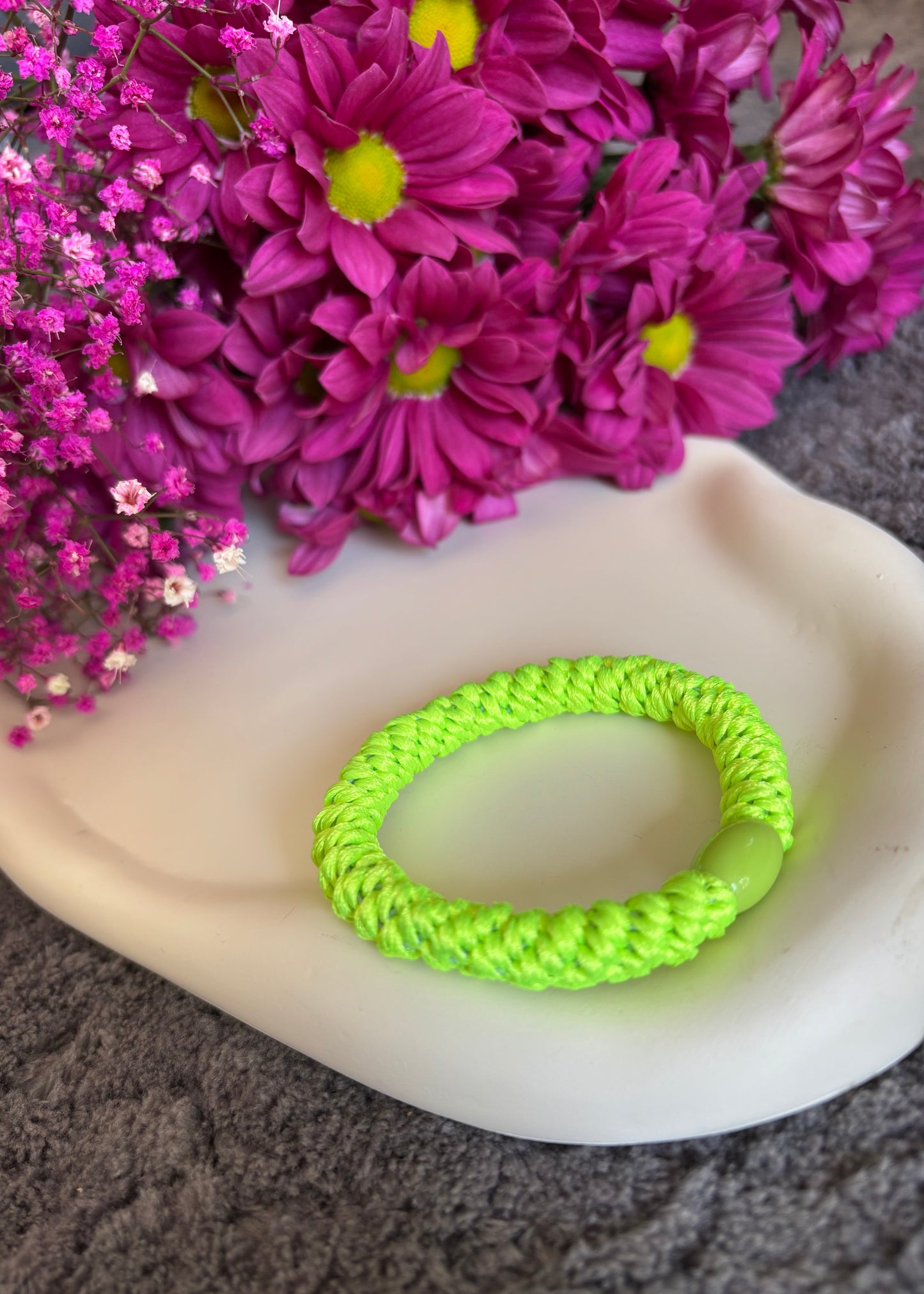 Haargummi & Armband