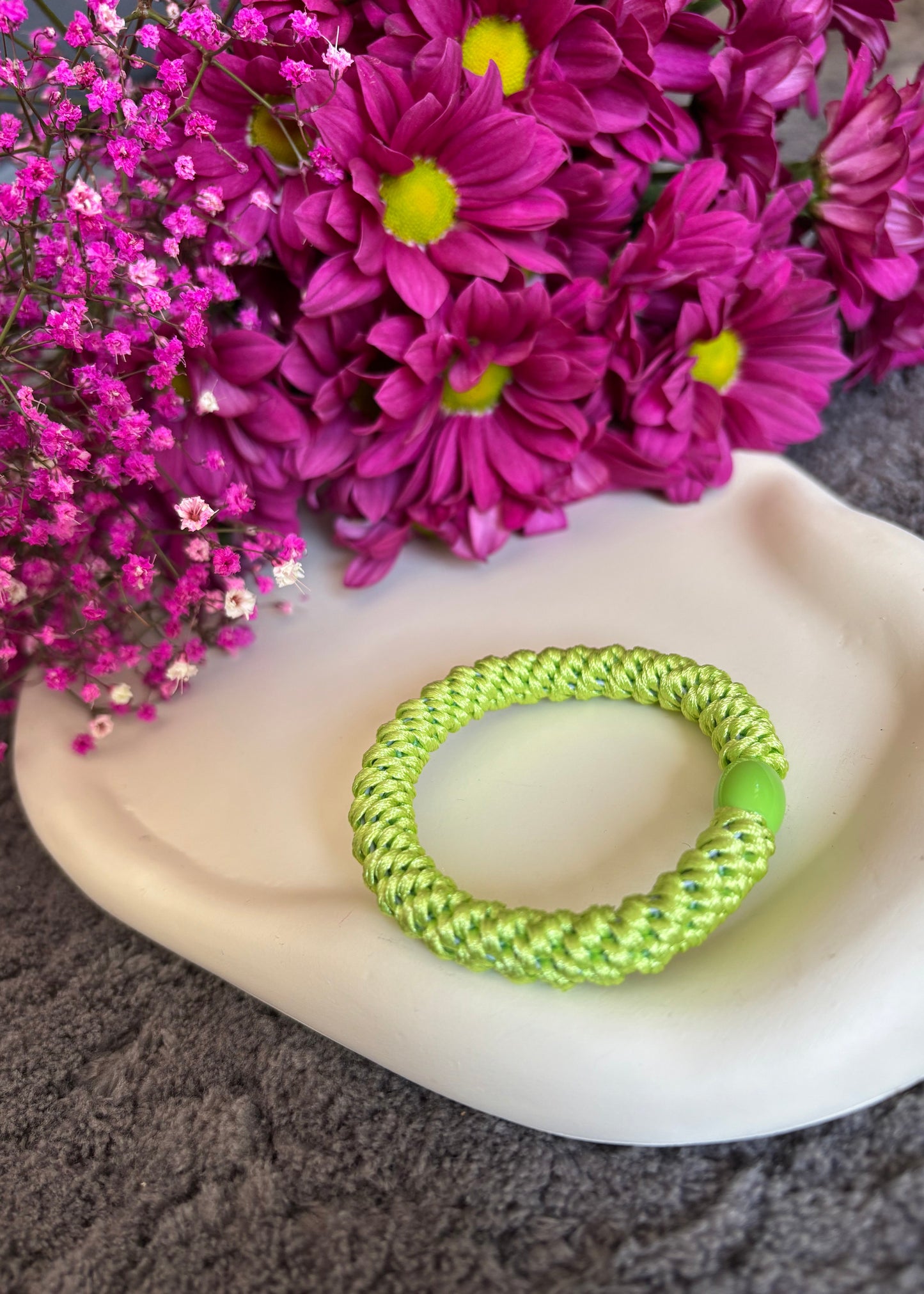 Haargummi & Armband