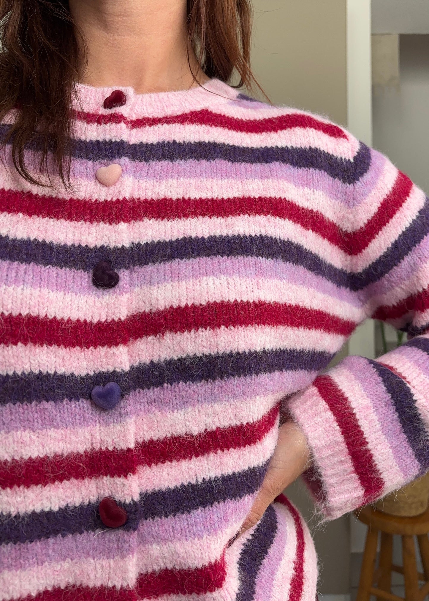 Cardigan Perth Rosa