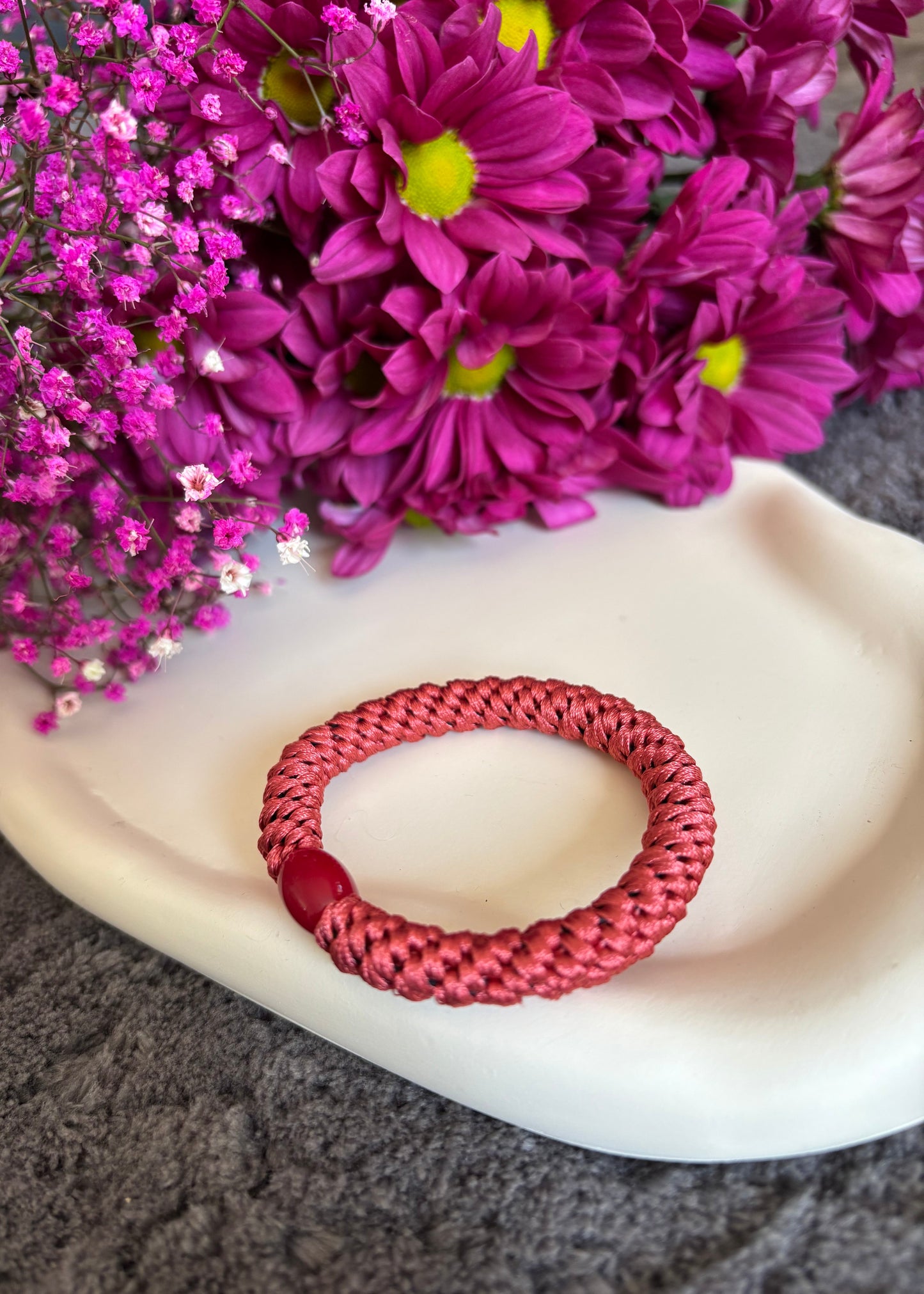 Haargummi & Armband