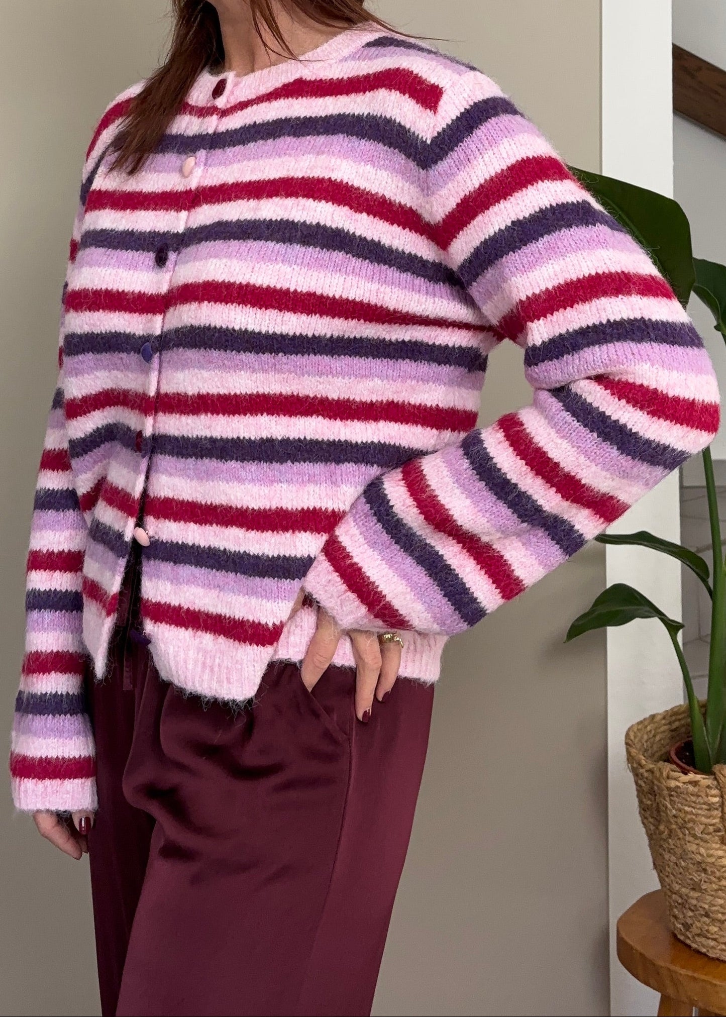 Cardigan Perth Rosa