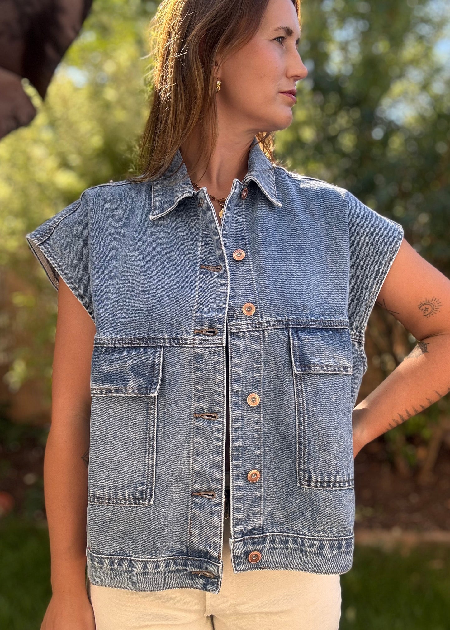 Jeansweste Greta