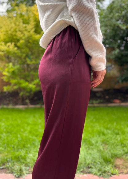 Hose Vegas Burgundy