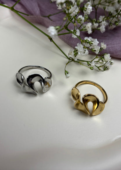 Ring Flower - Gold | Silber
