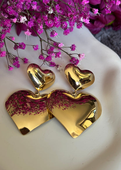 Ohrring Big Heart