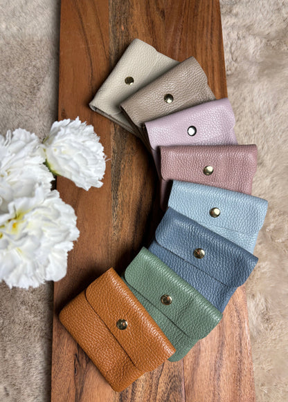 Mini Geldbeutel Fine aus Leder