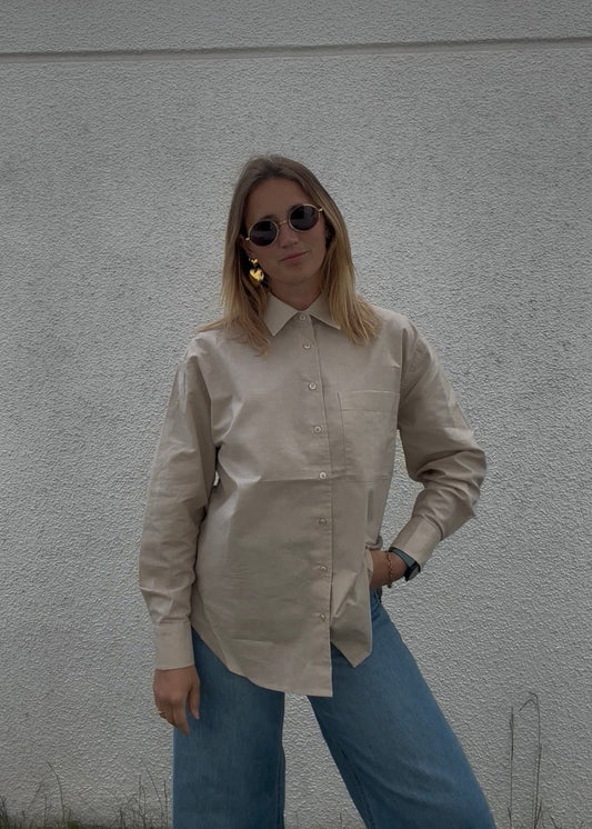 Leinen Mix Hemd Alba