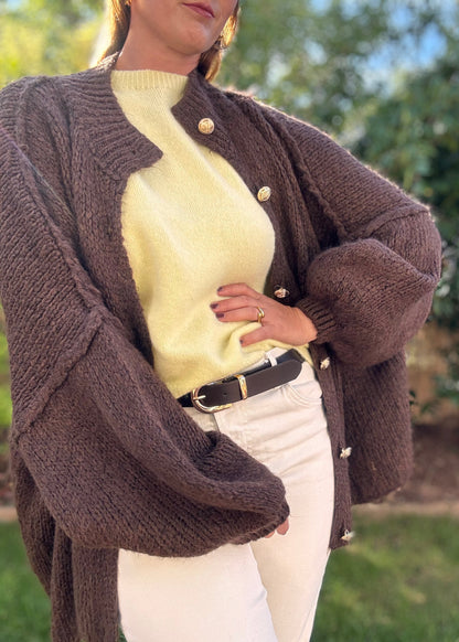 Langer Oversize Cardigan Ina