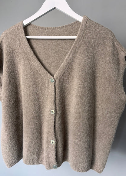 Pullunder Weste Taupe