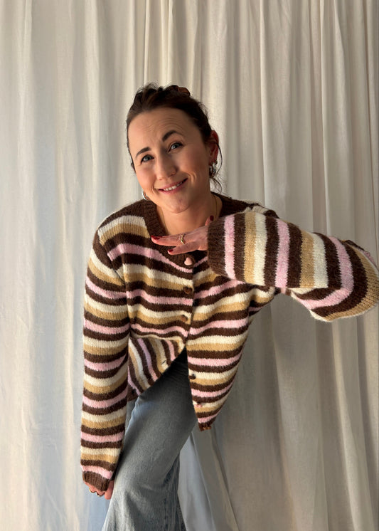 Cardigan Perth Camel