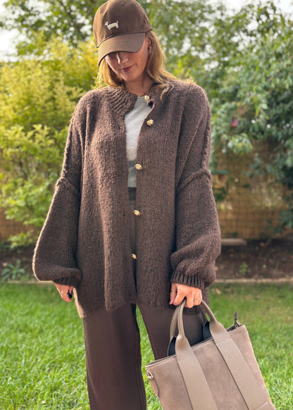 Langer Oversize Cardigan Ina