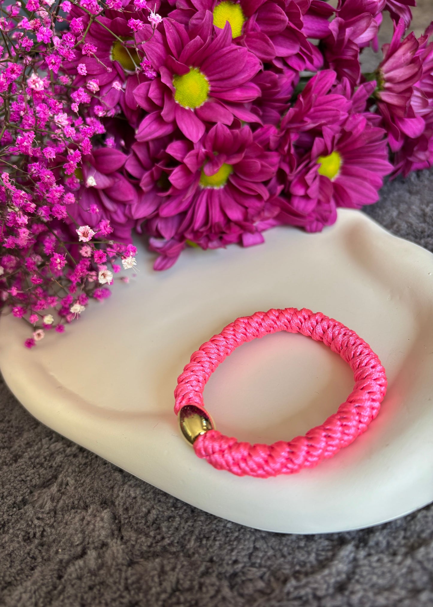 Haargummi & Armband