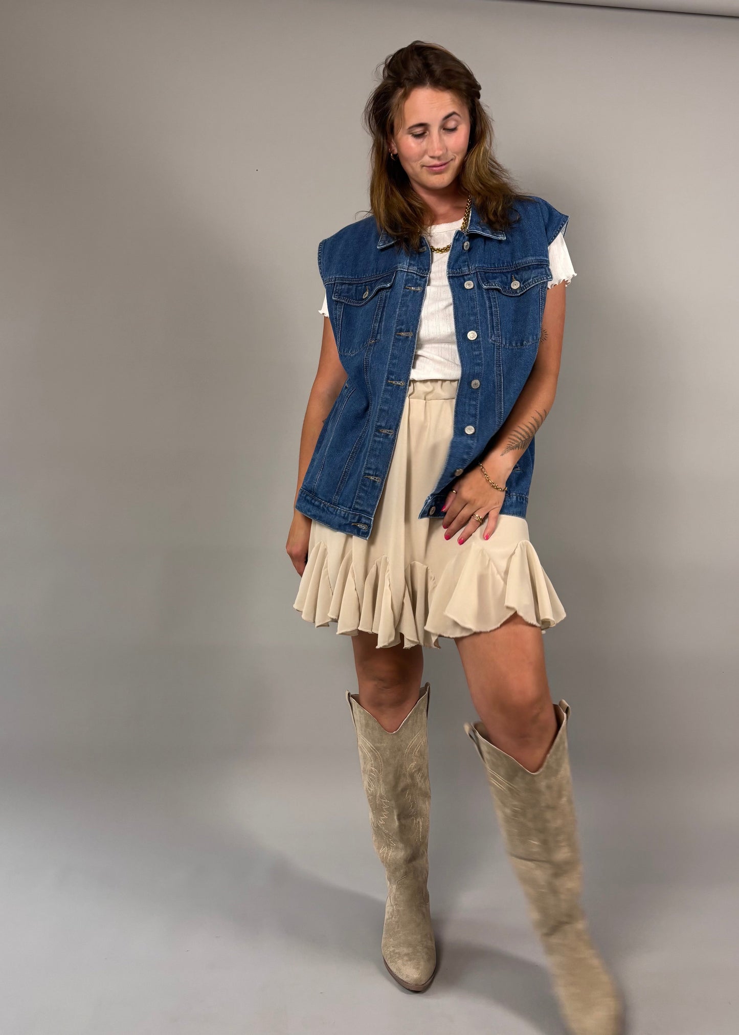 Jeansweste Vroni