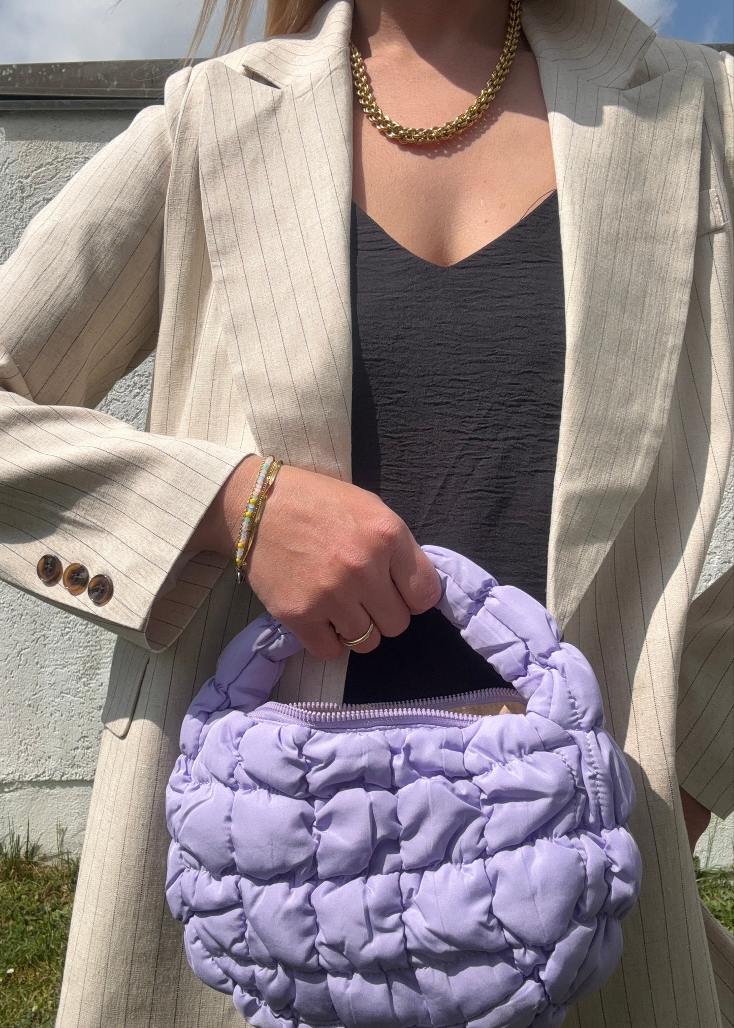 Leinen Mix Blazer Clara