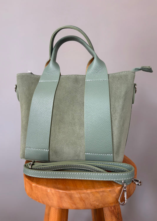 Ledertasche Alba Mint