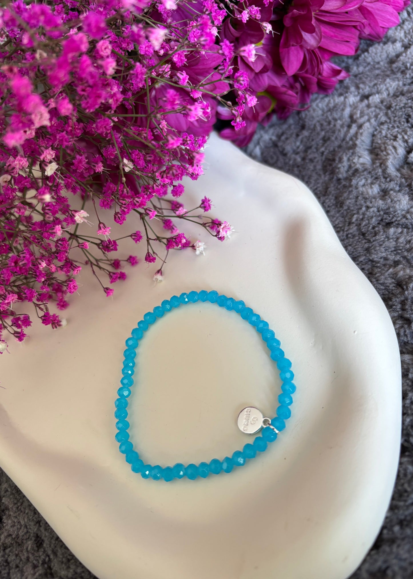 Kristallarmband Tami - Türkis
