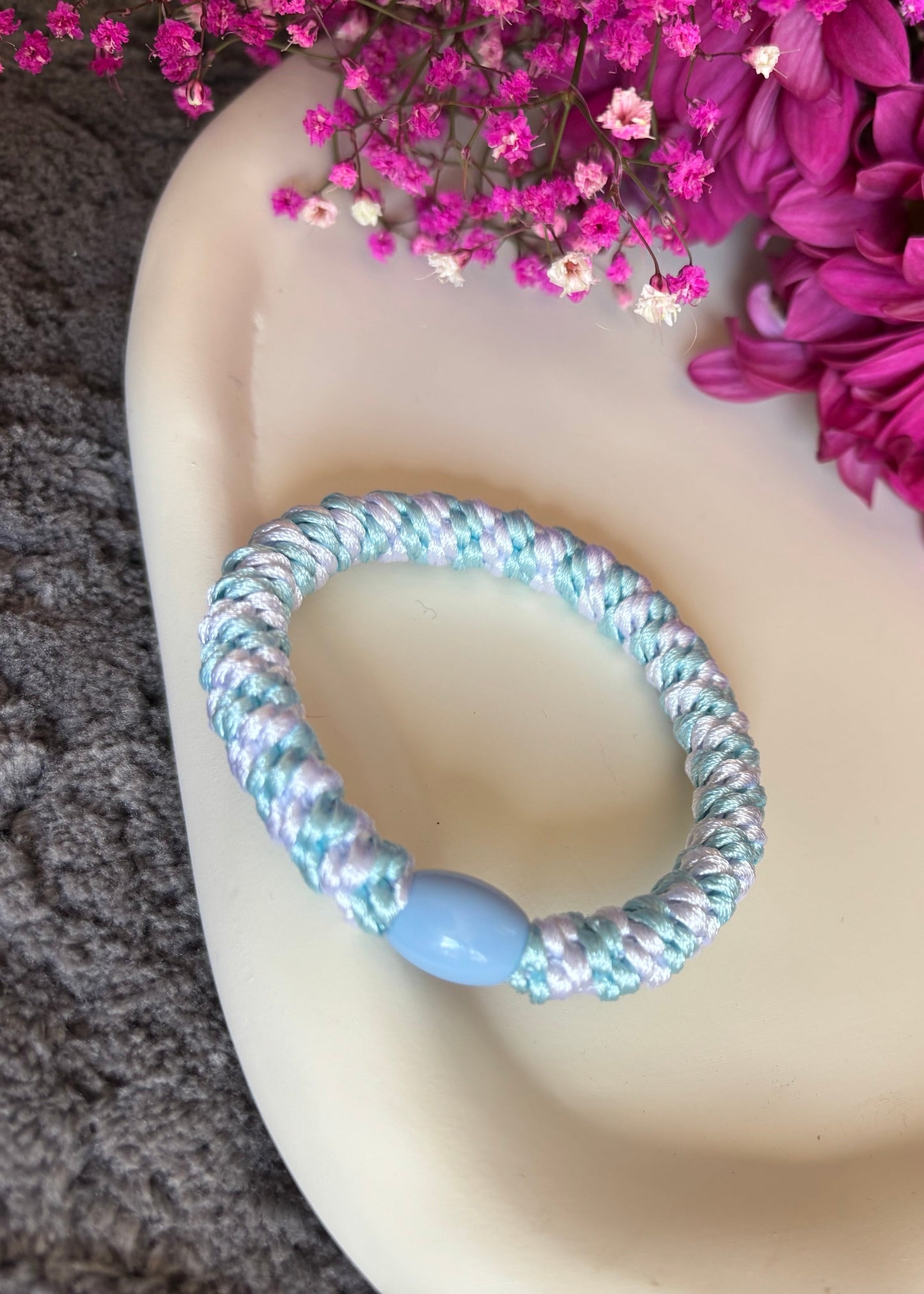 Haargummi & Armband