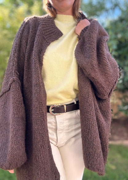 Langer Oversize Cardigan Ina