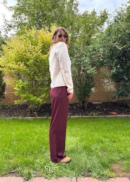 Hose Vegas Burgundy