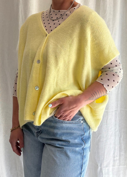 Pullunder Weste Butter Yellow