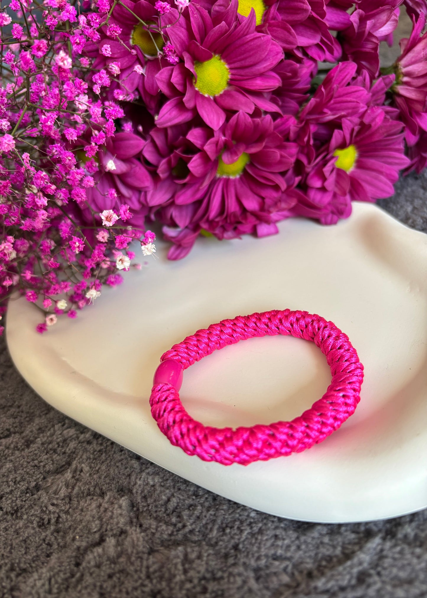 Haargummi & Armband