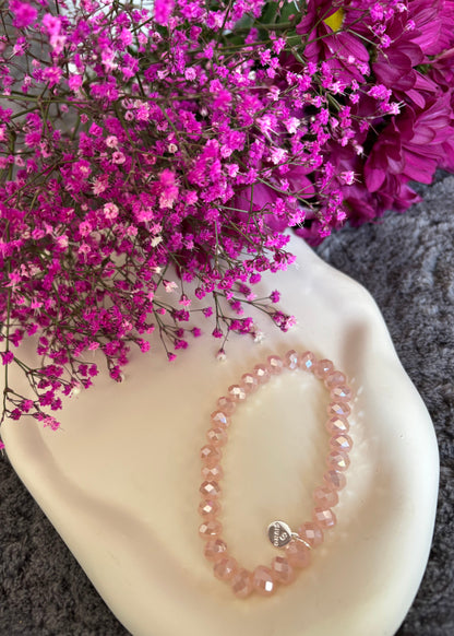 Kristallarmband Piha - Rosa