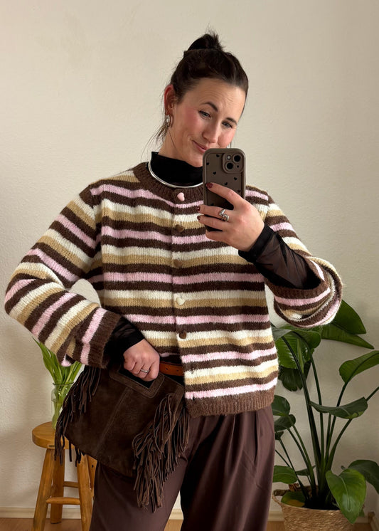 Cardigan Perth Camel