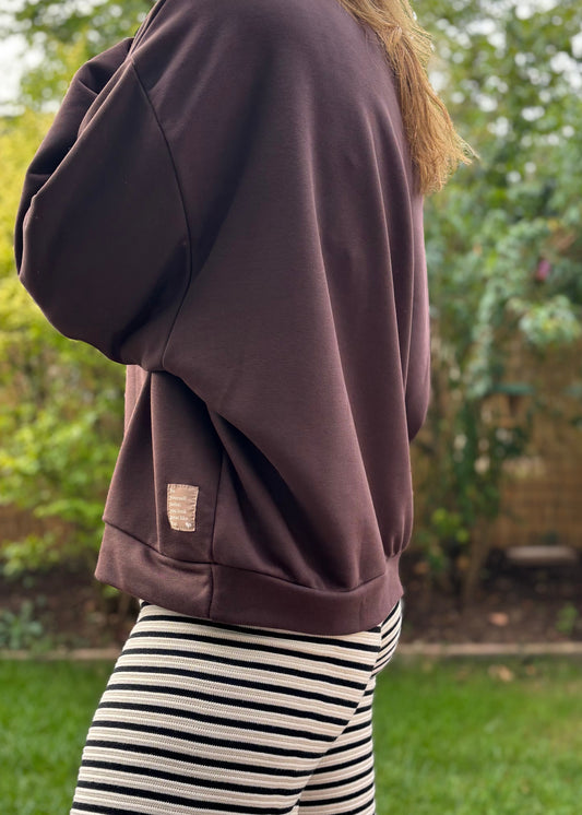 Pullover Wenke Dark Chocolate