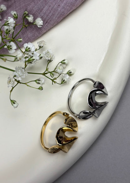 Ring Flower - Gold | Silber