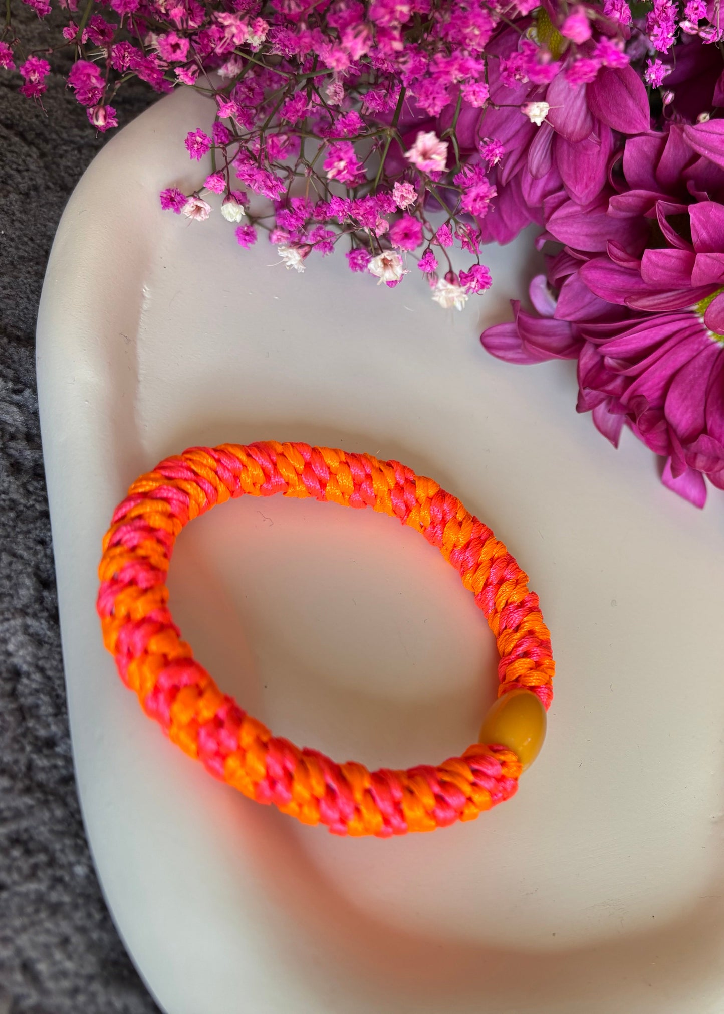 Haargummi & Armband